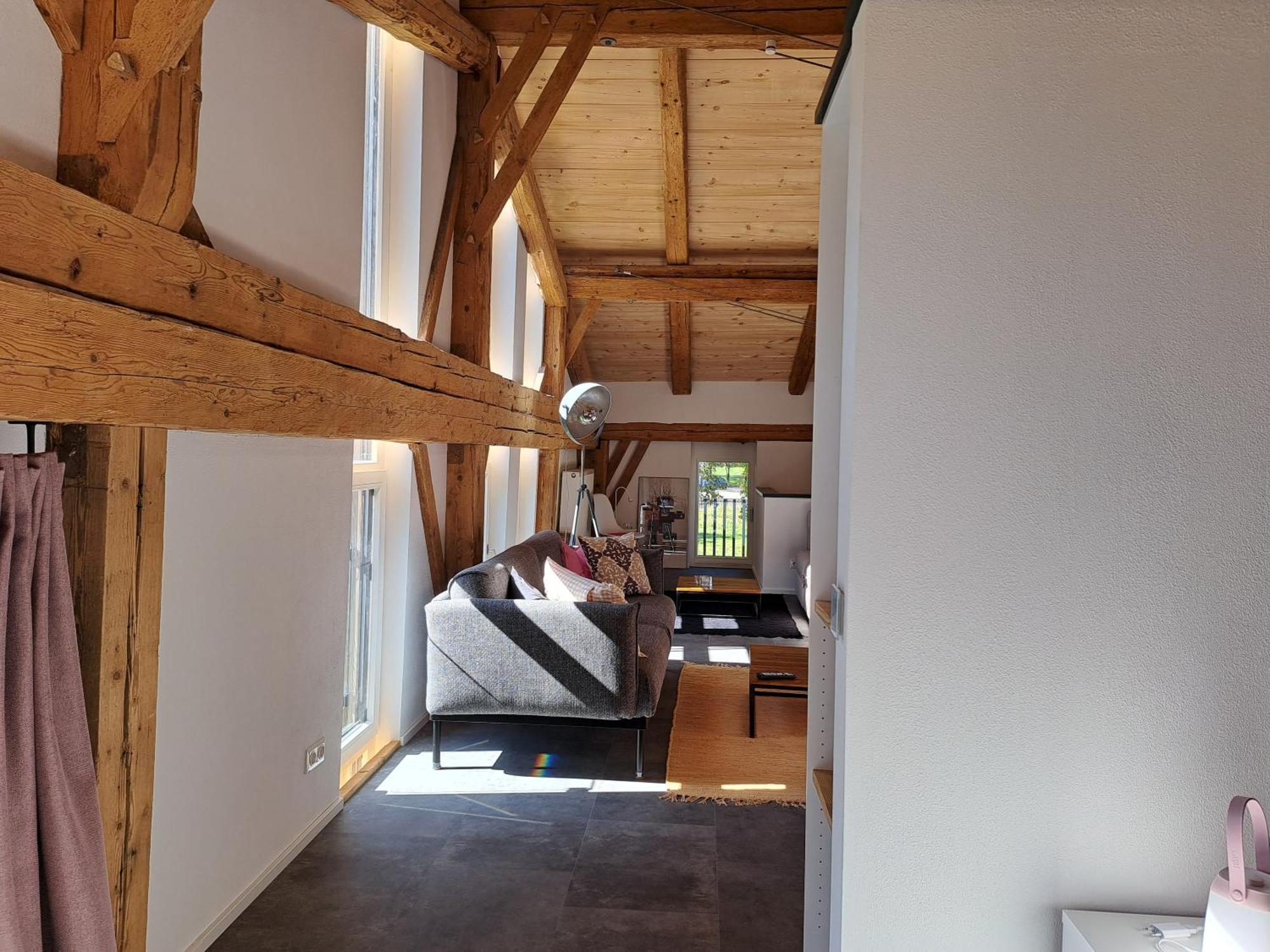 Neu! Ferienwohnungen Im Lueftlmalereck, Hennalahaus 오버아머가우 외부 사진